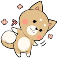 Cute Puppy #9 Sticker