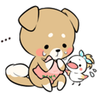 Cute Puppy #3 Sticker