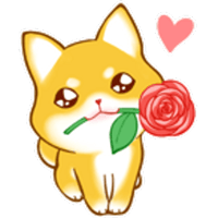 Cute Shiba #10 Sticker