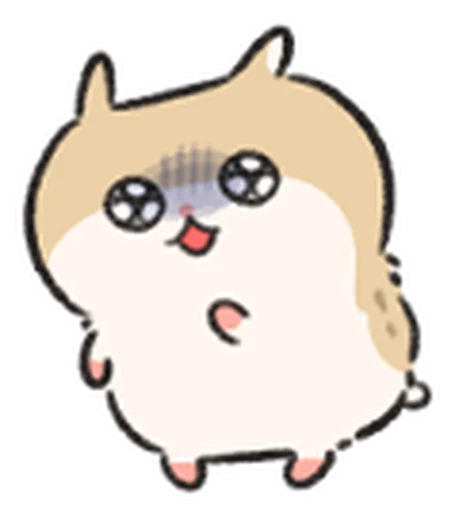 Kawaii Hamster Sticker