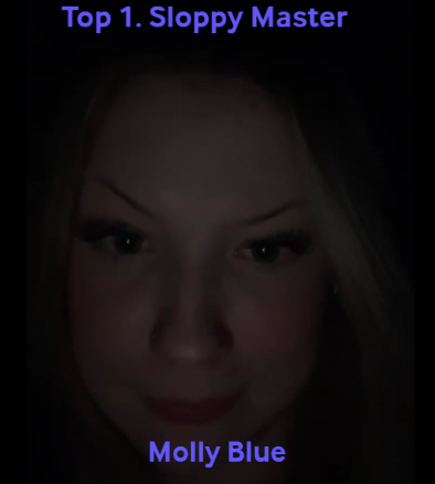 Molly Blue Sticker