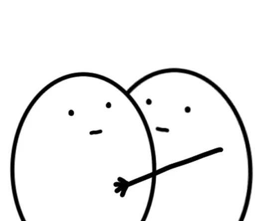 Abdullah eggs Sticker