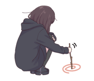 Menhera Stir Sticker