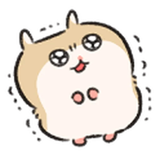 Kawaii Hamster Sticker