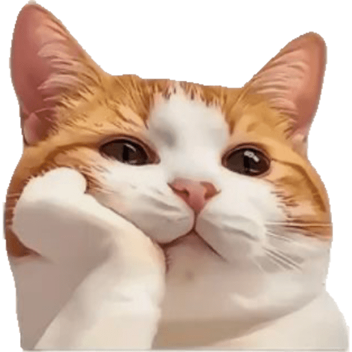 Cat Reaction 6 Sticker