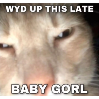 Up late?