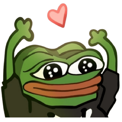 Pepe The Frog 6 Sticker