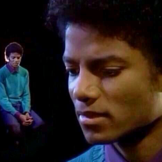 sad michael jackson Sticker