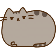 Pusheen Rly Sticker