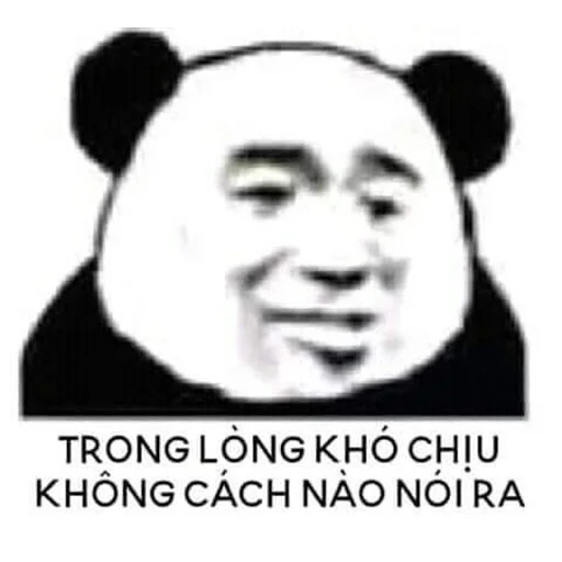 Chinese Panda Sticker