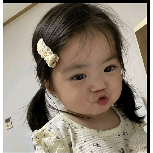 Korea cute baby 8 Sticker