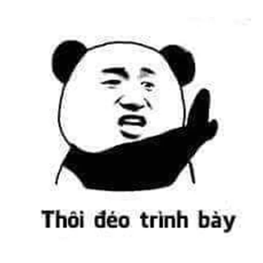 Chinese Panda Sticker