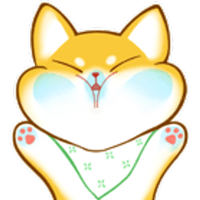 Cute Shiba #2 Sticker