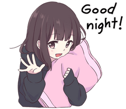 Menhera Night Sticker