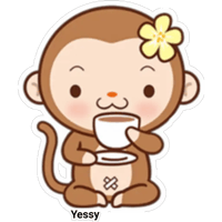 Monkey #5 Sticker
