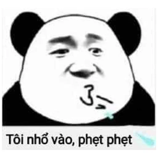 Chinese Panda Sticker