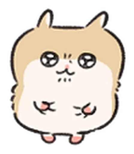 Kawaii Hamster Sticker