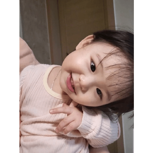 Korea cute baby 10 Sticker
