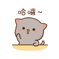 Mocha Cat #3 Sticker