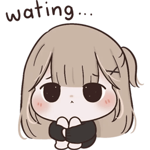 Cute Girl 12 Sticker