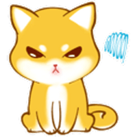 Cute Shiba #21 Sticker