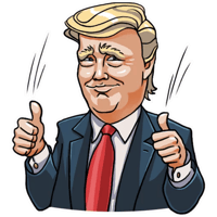 Donald Trump #23 Sticker