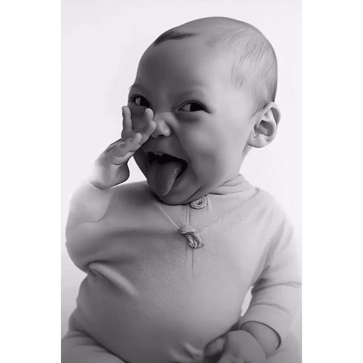 Babyboo meme 7 Sticker