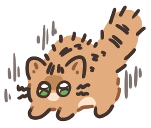 Ginger Cat Sticker