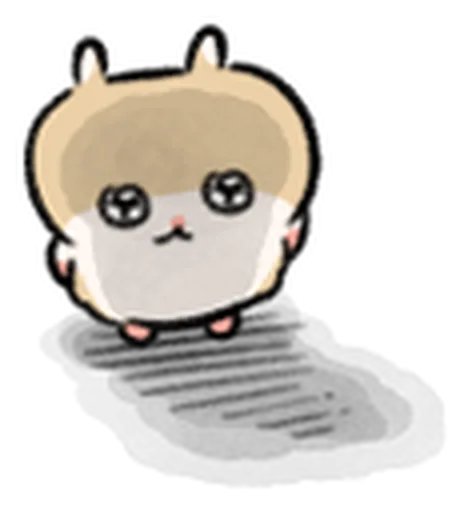 Kawaii Hamster Sticker