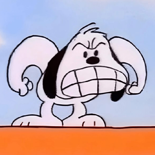 SNOOPY REACTION MEME 5 Sticker