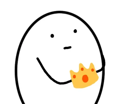 An Egg Sticker