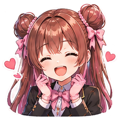 Happy Lotte Sticker
