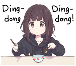 Menhera Dingdong2 Sticker