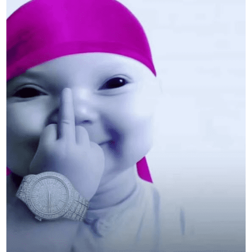 Babyboo meme 4 Sticker