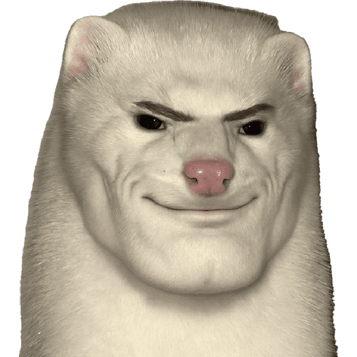 animals chad 9 Sticker