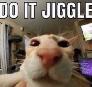 do it jiggle Sticker