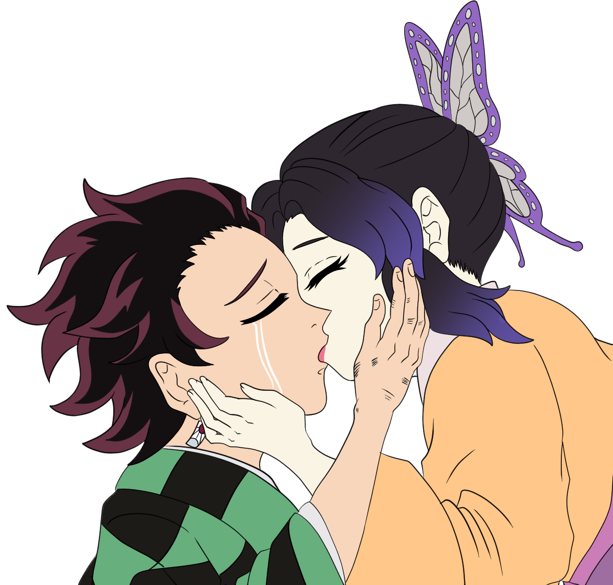 Illuxxtrandy shinobu and tanjiro