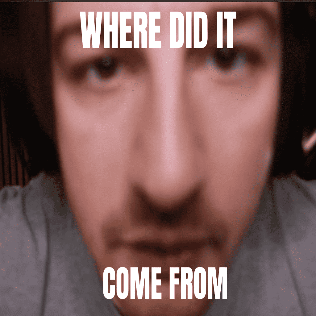 Where did it come from Sticker