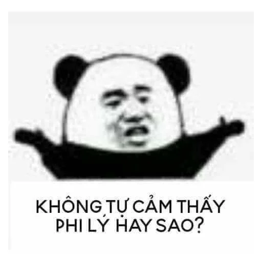 Chinese Panda Sticker