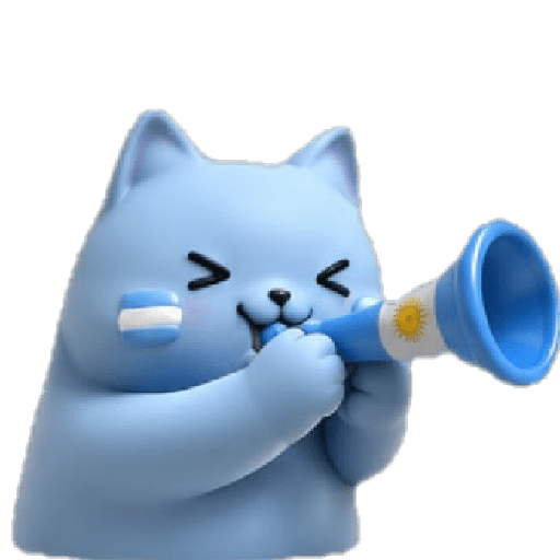 Nub Nub Cat 12 Sticker