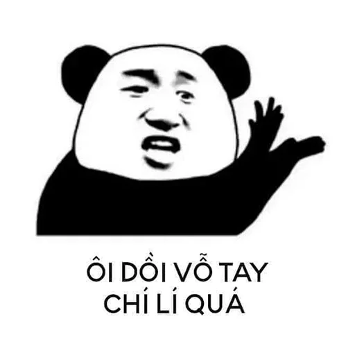 Chinese Panda Sticker