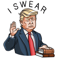 Donald Trump #21 Sticker