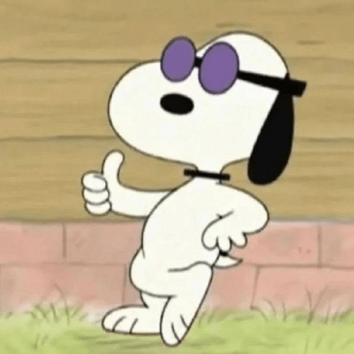 SNOOPY REACTION MEME 8 Sticker