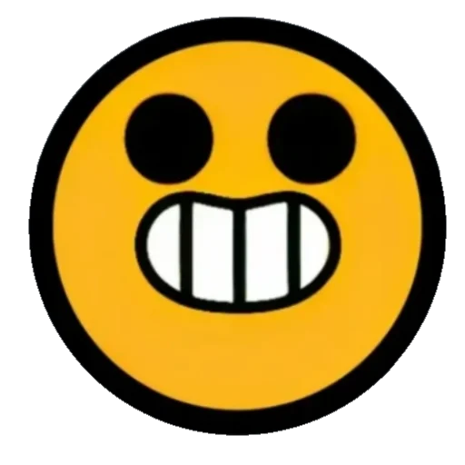 Grin Sticker