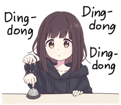 Menhera Dingdong Sticker