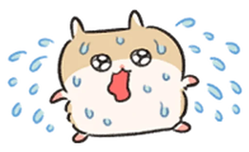 Kawaii Hamster Sticker