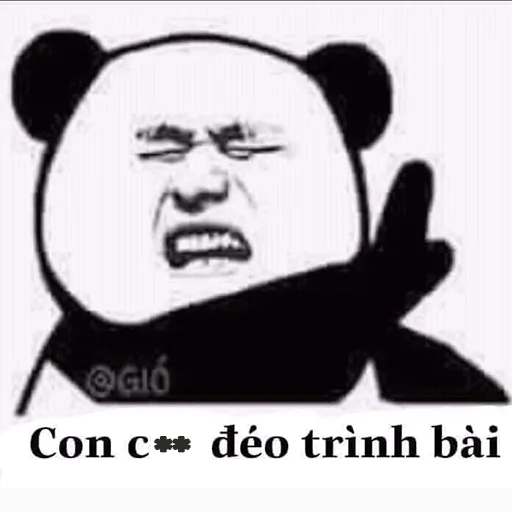 Chinese Panda Sticker