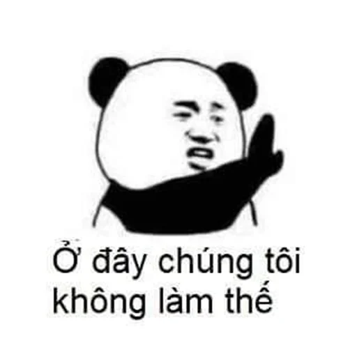 Chinese Panda Sticker