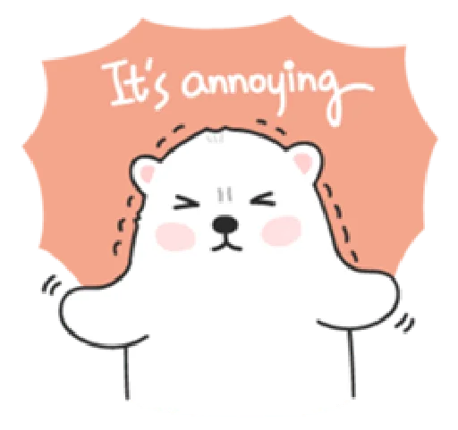 Sweet polar bear Sticker