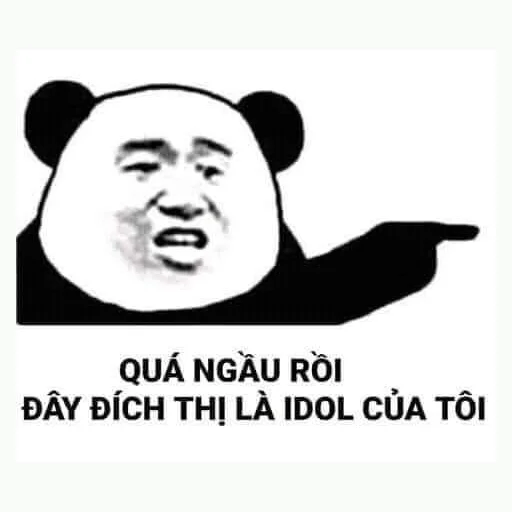 Chinese Panda Sticker